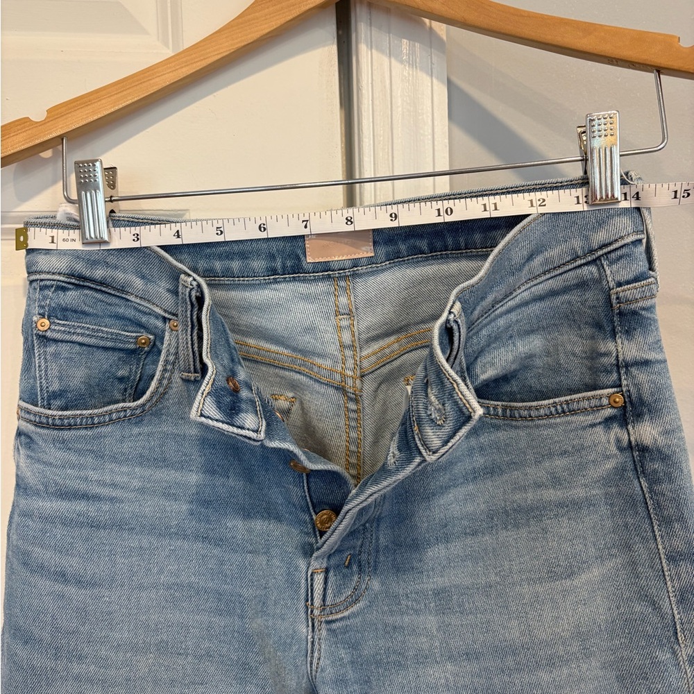 Womens Mother Jeans - Tomcat Ankle Fray - kitty corner wash - size 28 - Picture 4 of 9